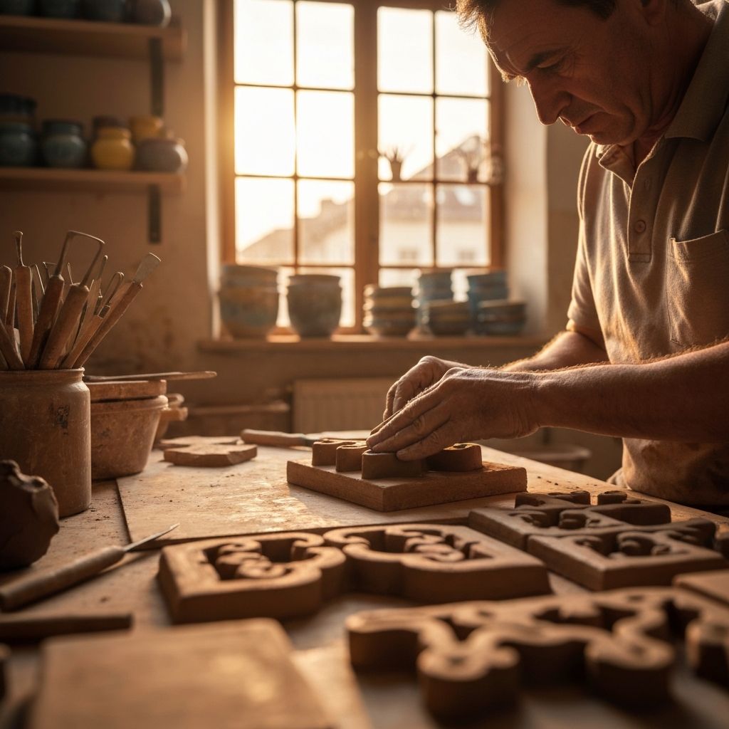 Artisan crafting tiles