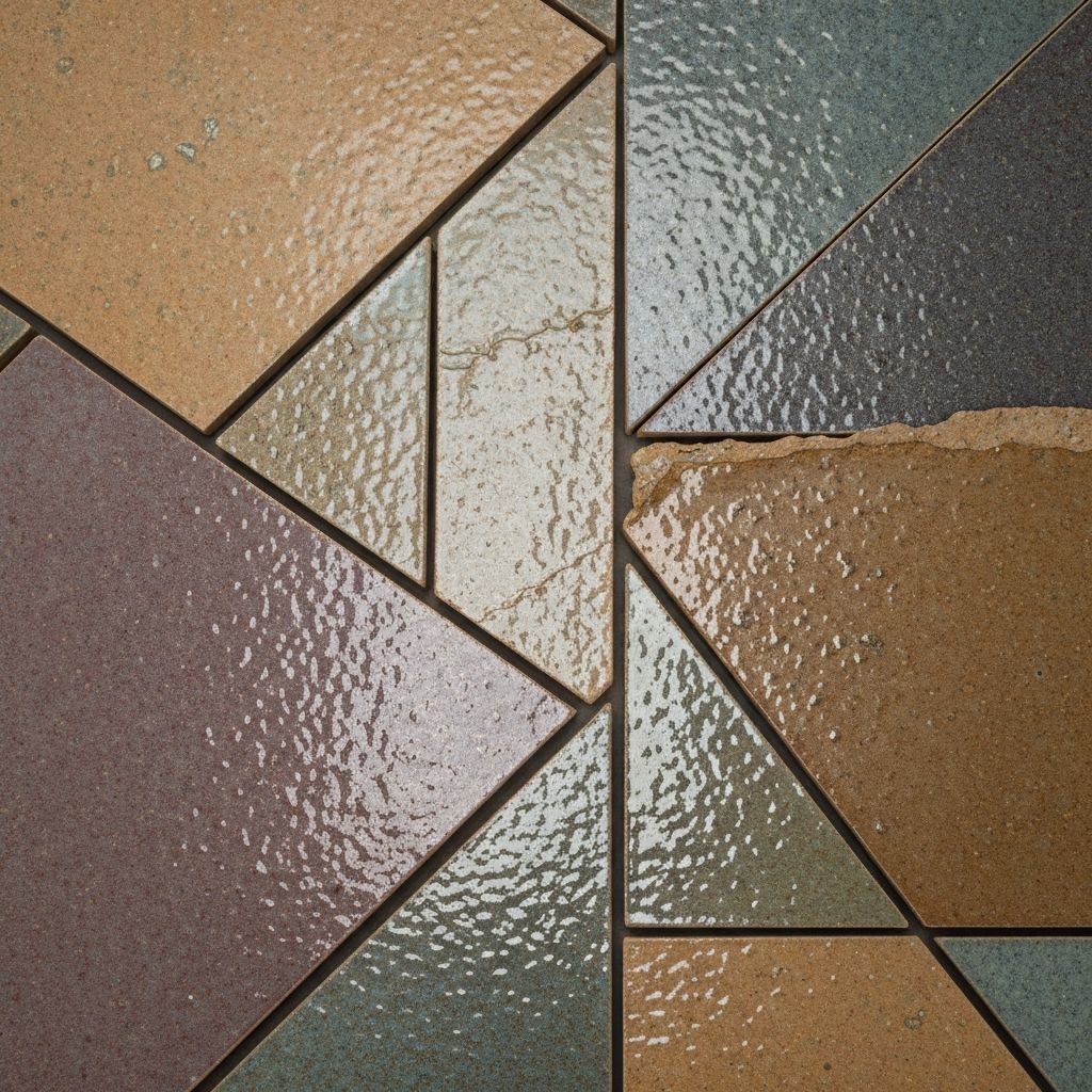 Finished tile patterns